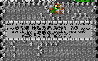 Shadow Sorcerer (Atari ST) screenshot: Map of the world