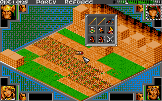 Shadow Sorcerer (Atari ST) screenshot: One of locations
