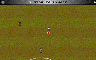 Team (Atari ST) screenshot: Stan didn't really play as much as his talent merited though