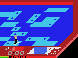 Rock n' Bolt (ColecoVision) screenshot: The levels become progressively more difficult