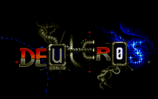 Deuteros: The Next Millennium (Atari ST) screenshot: Intro screen.