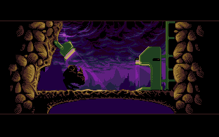 Ork (Atari ST) screenshot: THE END