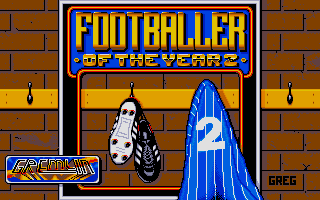 Footballer of the Year 2 (Atari ST) screenshot: Loading screen