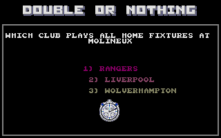 Footballer of the Year 2 (Atari ST) screenshot: Their matchday programme is called 'Molinews' by the way