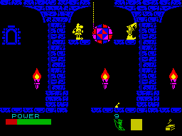 Sir Fred (ZX Spectrum) screenshot: Princess saved.