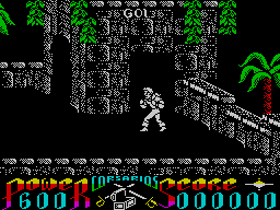 Corsarios (ZX Spectrum) screenshot: Game start