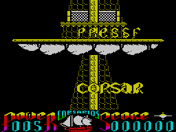 Corsarios (ZX Spectrum) screenshot: Part 2 title screen