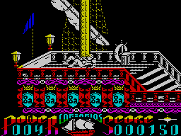 Corsarios (ZX Spectrum) screenshot: Dead
