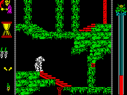 Vampire's Empire (ZX Spectrum) screenshot: It's all gone quiet