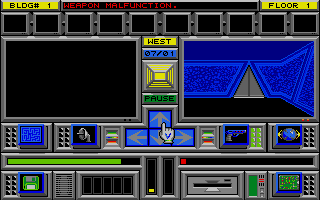 Day of the Viper (Atari ST) screenshot: It's a door