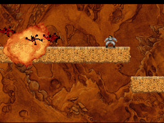 Lode Runner Extra (PlayStation) screenshot: Kaboom!