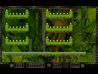 Lode Runner Extra (PlayStation) screenshot: Third level