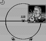 World Cup USA 94 (Game Boy) screenshot: The referee blows his whistle.