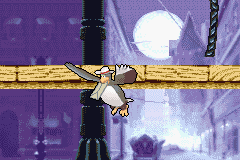 An American Tail: Fievel's Gold Rush (Game Boy Advance) screenshot: Here comes the mailbird.