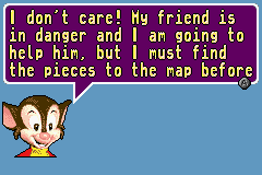 An American Tail: Fievel's Gold Rush (Game Boy Advance) screenshot: Dialogue