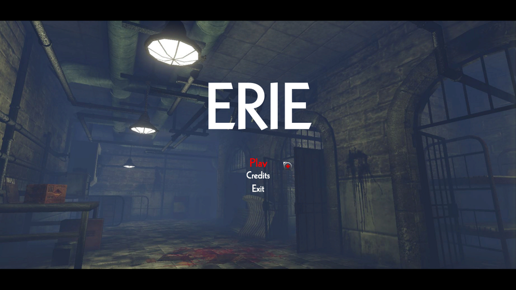 Erie (Windows) screenshot: Title screen