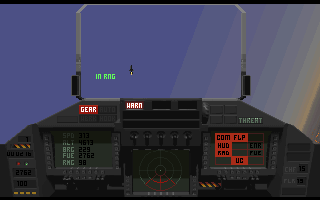 TFX (Amiga) screenshot: ...but we don't give up