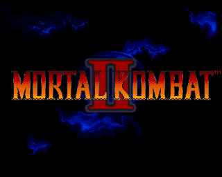 Mortal Kombat II (Amiga) screenshot: Title screen