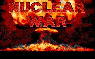 Nuclear War (Amiga) screenshot: Title screen