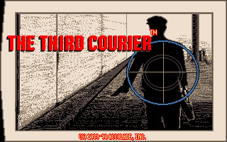 The Third Courier (Amiga) screenshot: Title screen