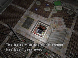 Dino Crisis 2 (PlayStation) screenshot: Battery slot