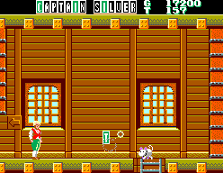 Captain Silver (SEGA Master System) screenshot: Inside the ship