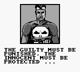 The Punisher: The Ultimate Payback! (Game Boy) screenshot: Intro