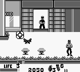 The Punisher: The Ultimate Payback! (Game Boy) screenshot: One down, two to go