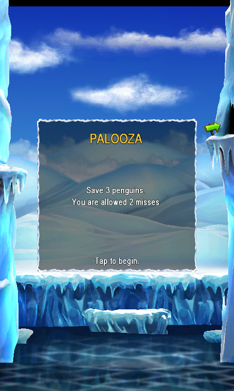 Penguin Palooza (Android) screenshot: Challenge