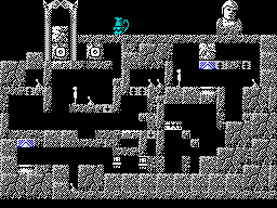 Quadrax (ZX Spectrum) screenshot: level 30