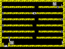 Quadrax (ZX Spectrum) screenshot: level 40