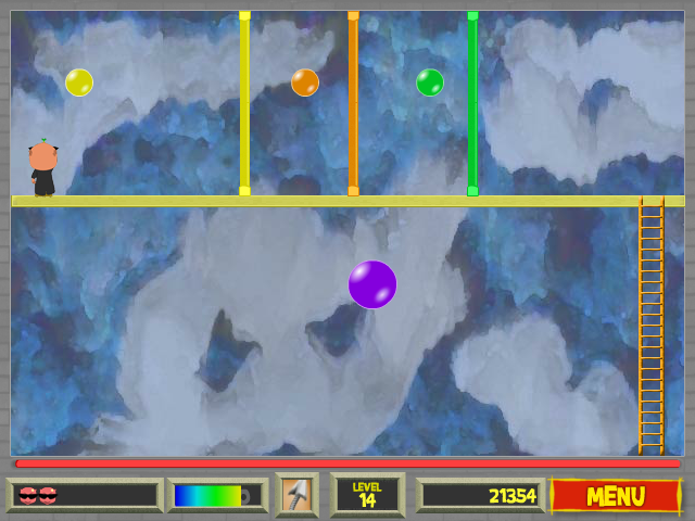 Screenshot of Bubble Struggle II: Rebubbled (Browser, 2007) - MobyGames