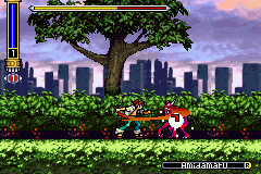 Shaman King: Master of Spirits (Game Boy Advance) screenshot: Your typical everyday demon