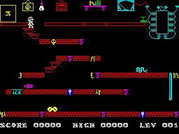 Frank N Stein (ZX Spectrum) screenshot: Starting point