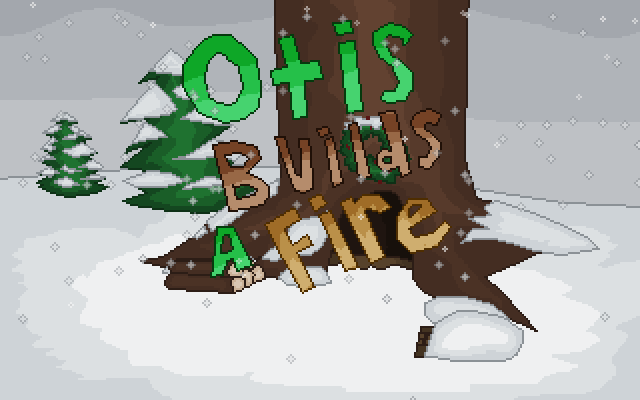 Otis Builds a Fire (Windows) screenshot: Title screen
