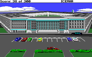 Code-Name: Iceman (Amiga) screenshot: The Pentagon.