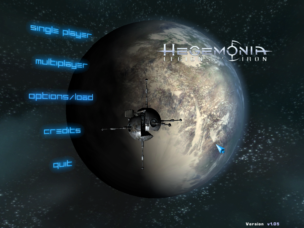 Hegemonia: Legions of Iron (Windows) screenshot: Your campaigns begin now!