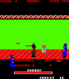 Special Forces: Kung Fu Commando (Arcade) screenshot: Game starts