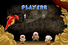 Fortress (Game Boy Advance) screenshot: Number of players