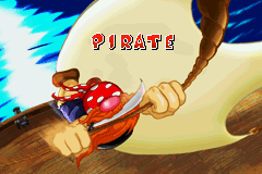 Fortress (Game Boy Advance) screenshot: Pirate level loading screen
