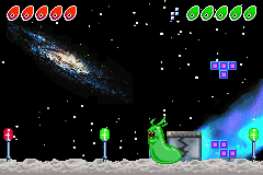 Fortress (Game Boy Advance) screenshot: Space random monster