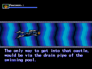 The Punisher (Genesis) screenshot: The story of stage 2