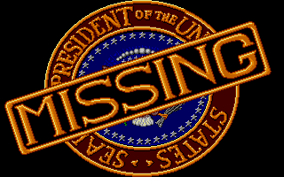 The President is Missing (Atari ST) screenshot: Title screen
