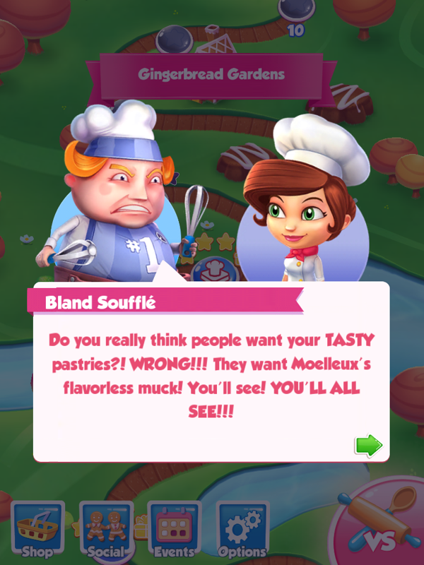 Screenshot of Pastry Paradise (iPad, 2014) MobyGames