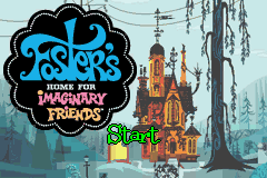 Foster's Home for Imaginary Friends (Game Boy Advance) screenshot: Title screen