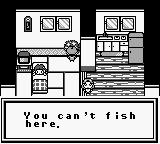 Legend of the River King GB (Game Boy) screenshot: Darn