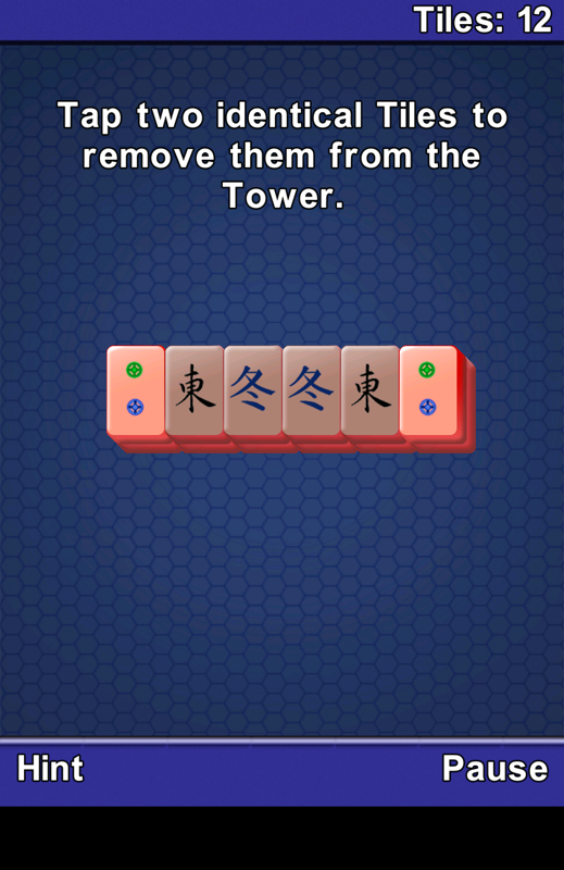 Mahjong (Android) screenshot: Tutorial