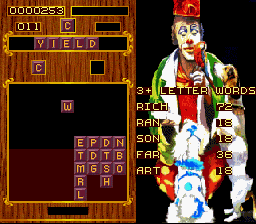 Wordtris (SNES) screenshot: Level C's image