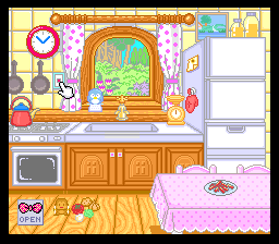 Motoko-chan no Wonder Kitchen (SNES) screenshot: That's better.