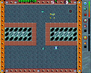 Marblelous 2 (Amiga) screenshot: Controlling ball